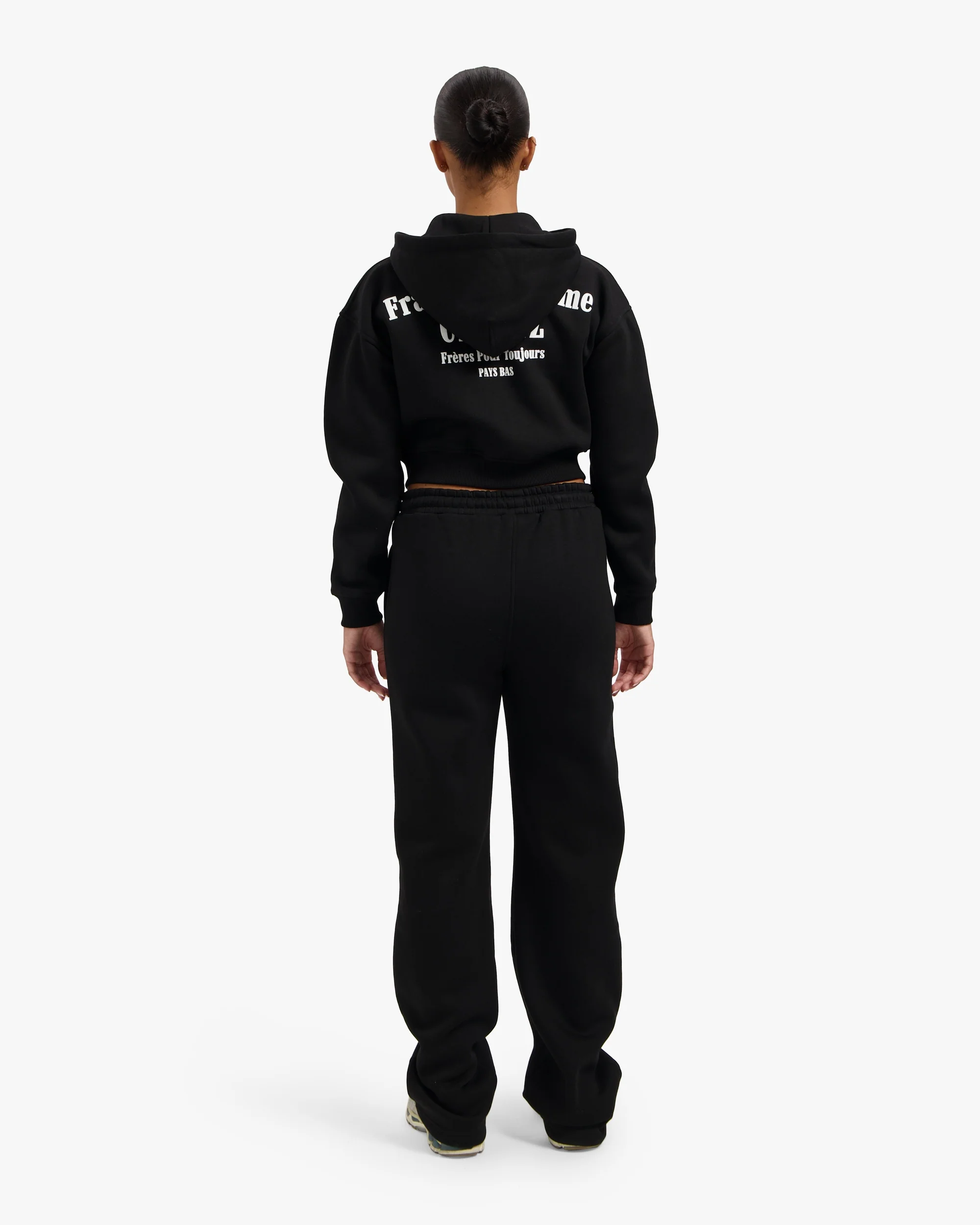 Croyez Women Fraternité Tracksuit | Black - Image 7