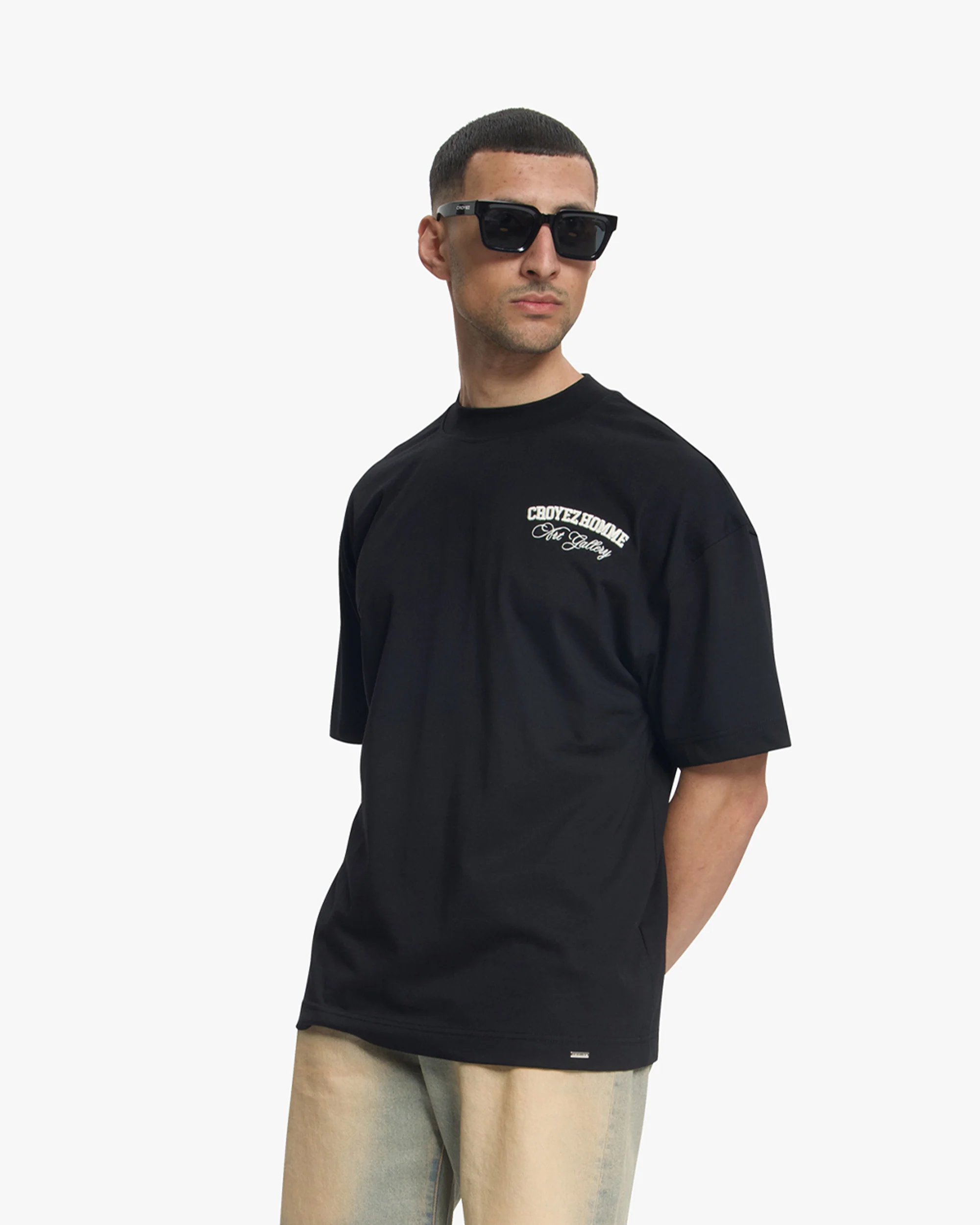 Croyez Worker T-Shirt | Black - Image 3