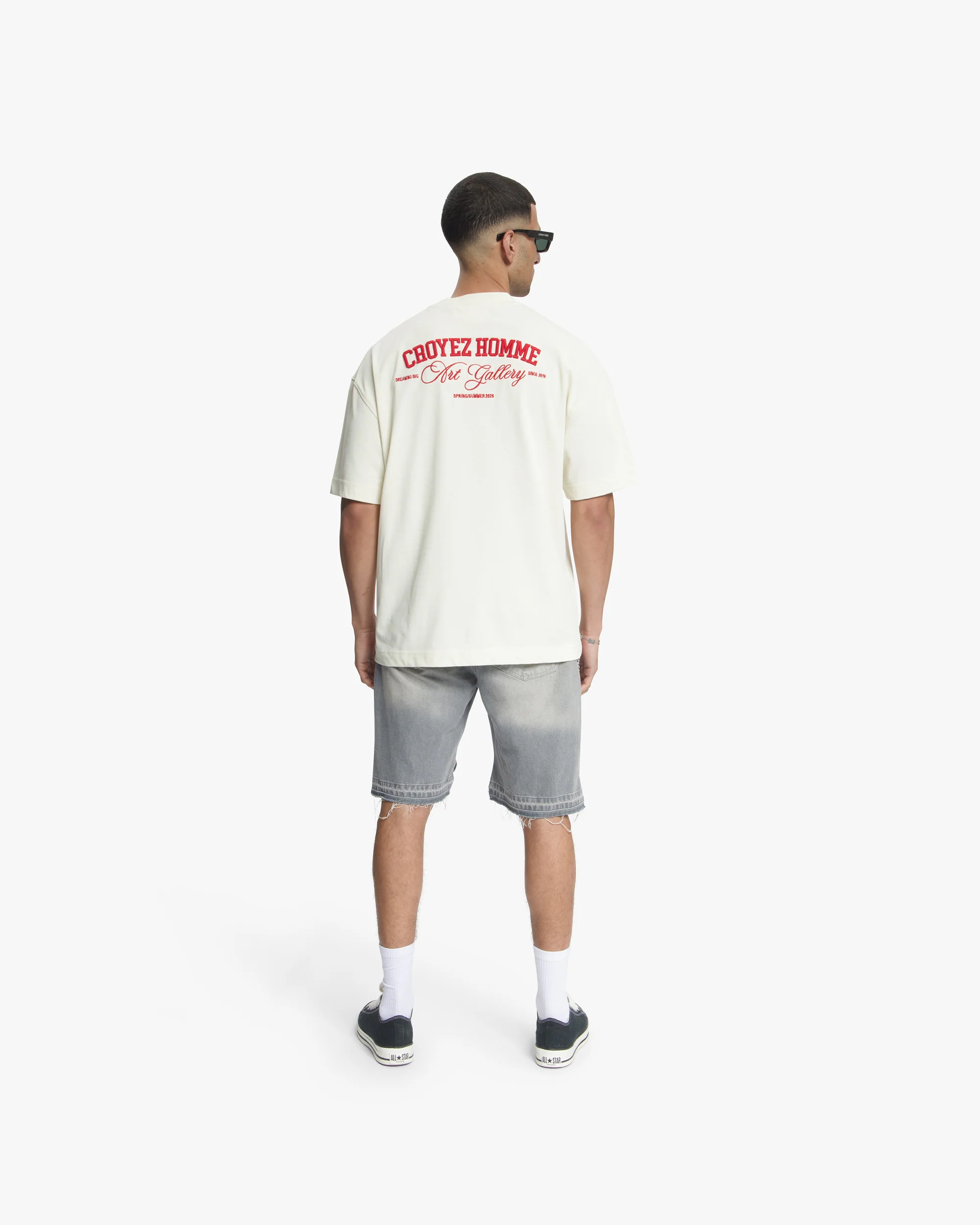 Croyez Worker T-Shirt | Off-White - Image 6