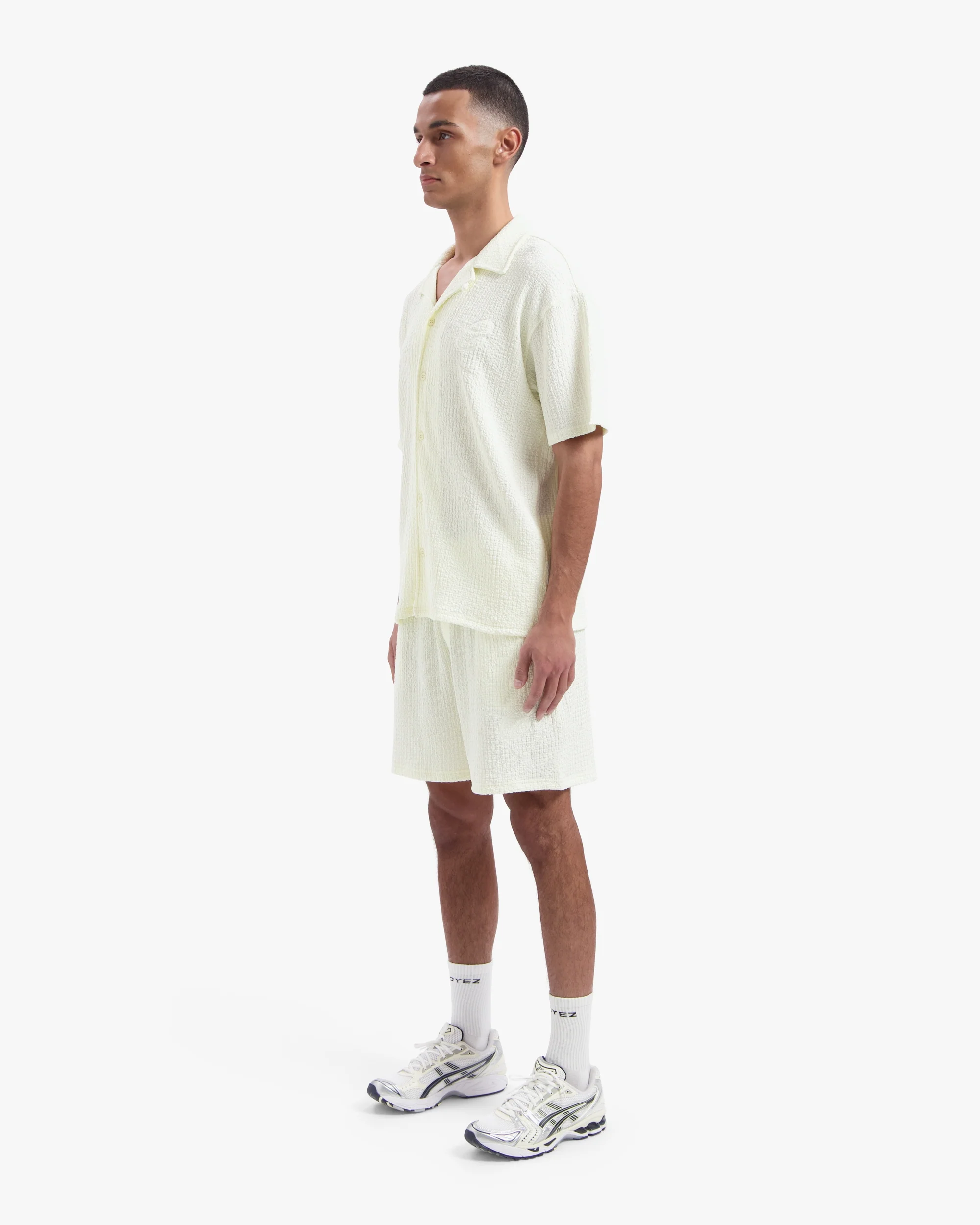 CROYEZ ZEPLIN SEERSUCKER SHORTS | OFF-WHITE - Image 7